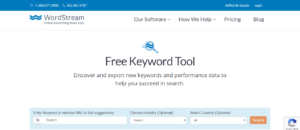 Keyword-Tool WordStream