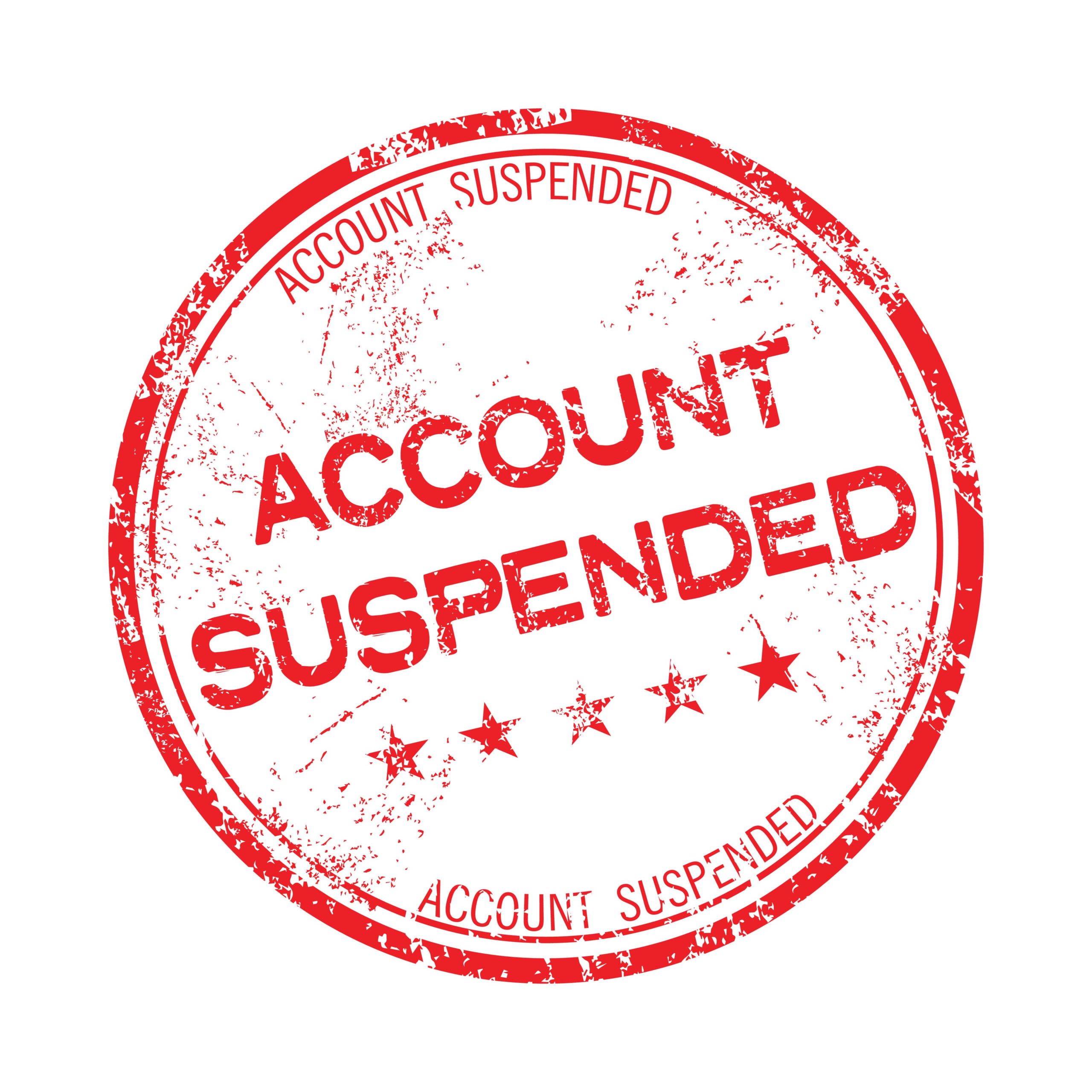 Website Suspended | Resolve Today