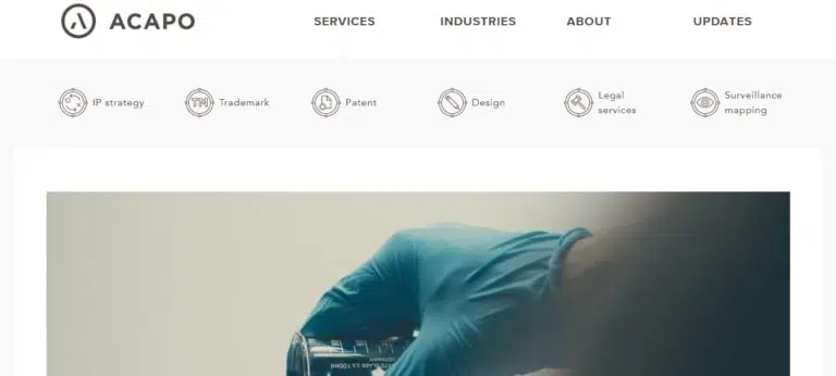 Best Law Firm Website: Acapo-no